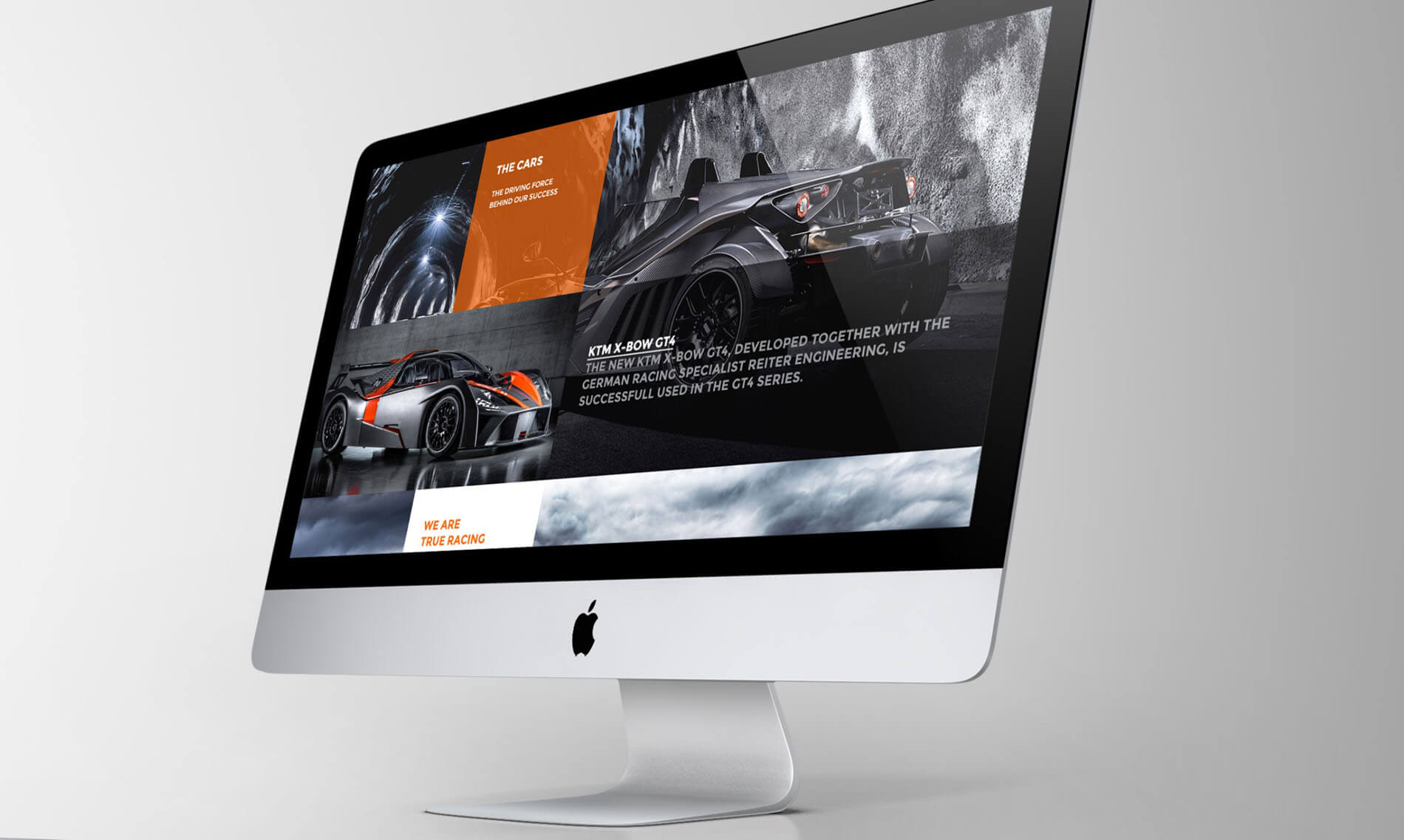 Q2 Werbeagentur, True-Racing, Website